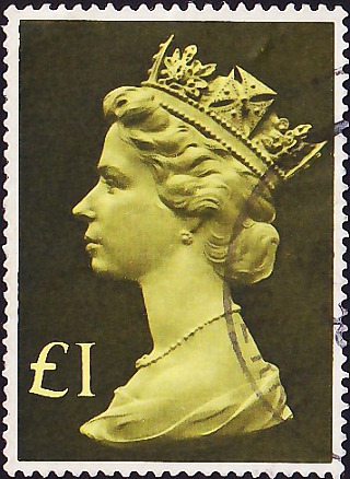  1977  . Queen Elizabeth II , 1f .  0,50 . (2) 